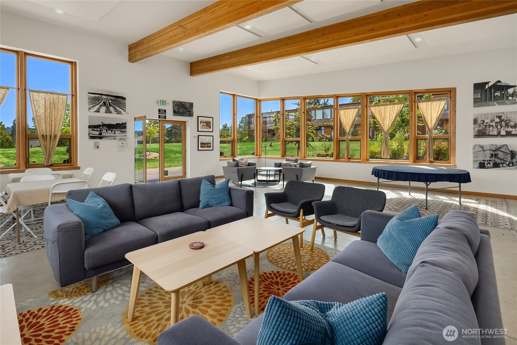 200 Shepard Way Northwest Bainbridge Island, WA 98110 - Photo 20 of 28 a living room with furniture and a large window