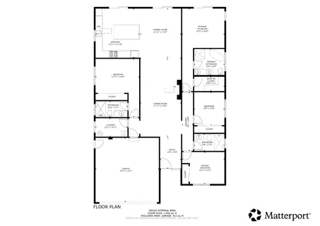 a picture of a floor plan