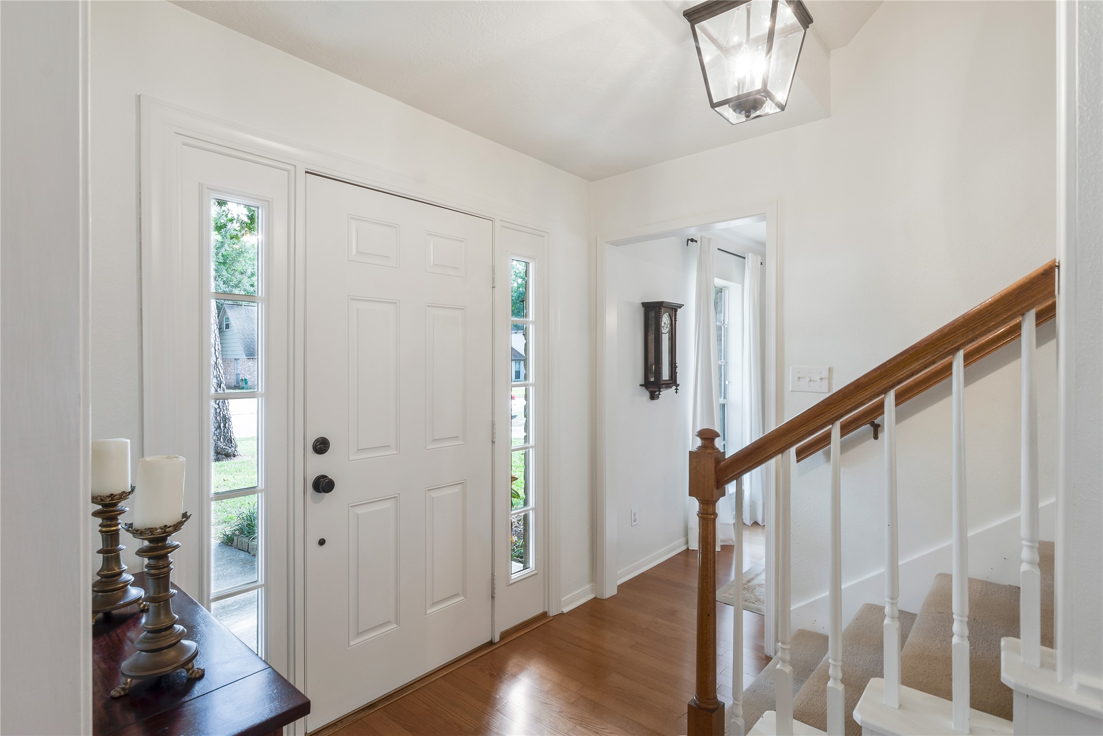 7622 Feliciana Lane Spring, TX 77379 - Photo 6 of 34 a view of entryway with wooden floor