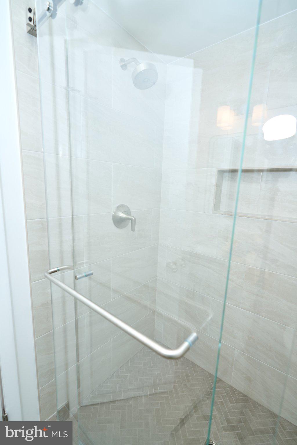 4507 Picot Road Alexandria, VA 22310 - Photo 23 of 28 Sleek glass shower with modern design.