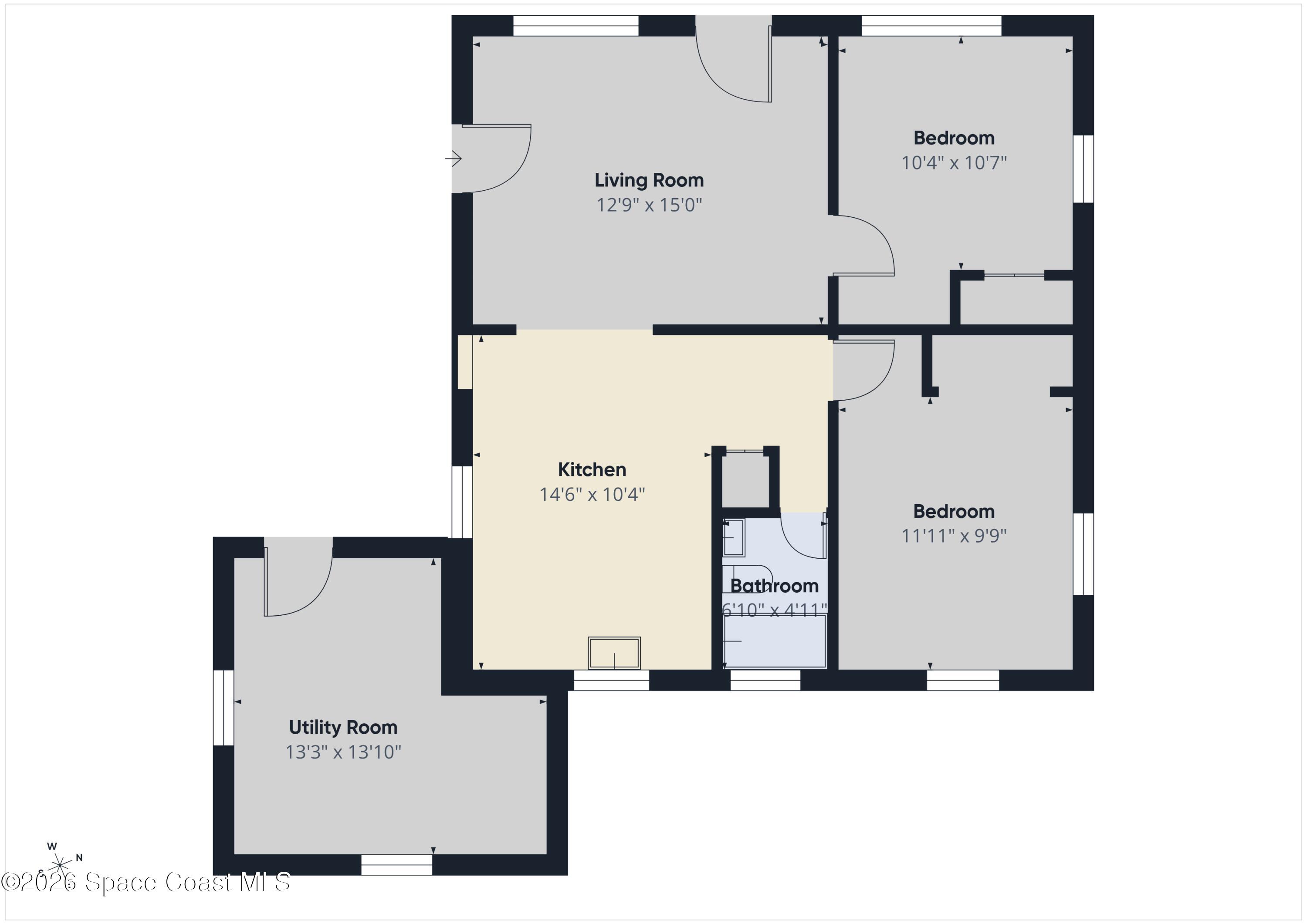 1705 Marywood Road Melbourne, FL 32934 - Photo 35 of 35 Floorplan