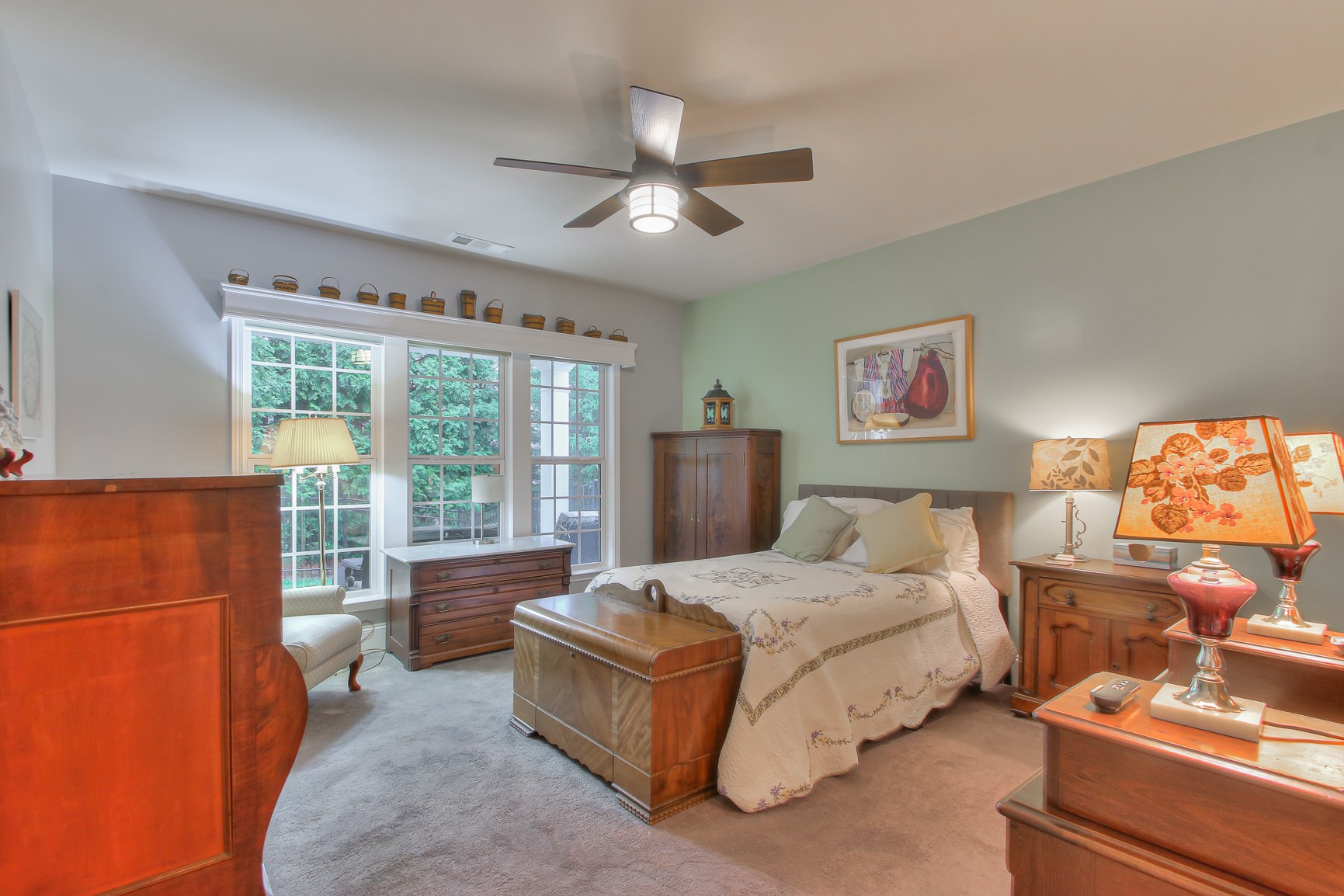 396 Blockade Lane Mount Juliet, TN 37122 - Photo 15 of 30 a living room with a bed furniture and a large window