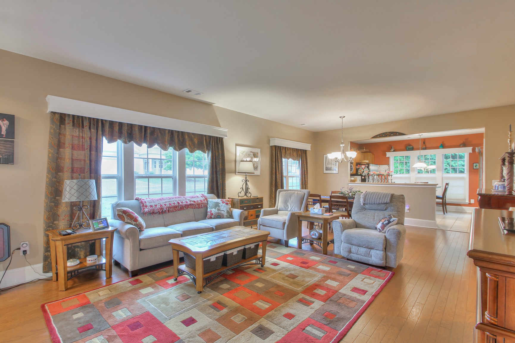 396 Blockade Lane Mount Juliet, TN 37122 - Photo 5 of 30 a living room with furniture a rug and a large window
