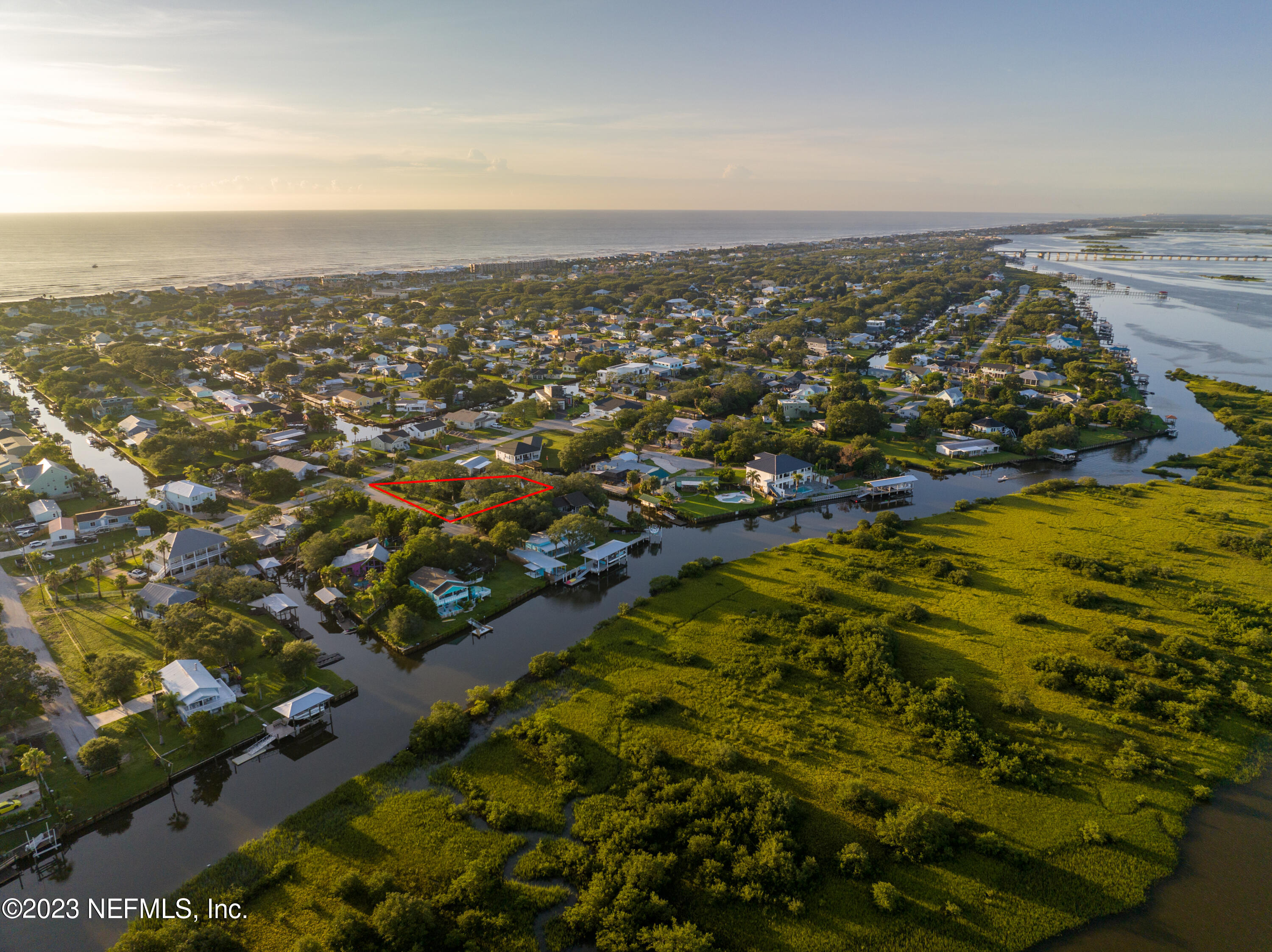 281 Ole Road St. Augustine, FL 32080 - Photo 12 of 61 an aerial view of residential houses with outdoor space