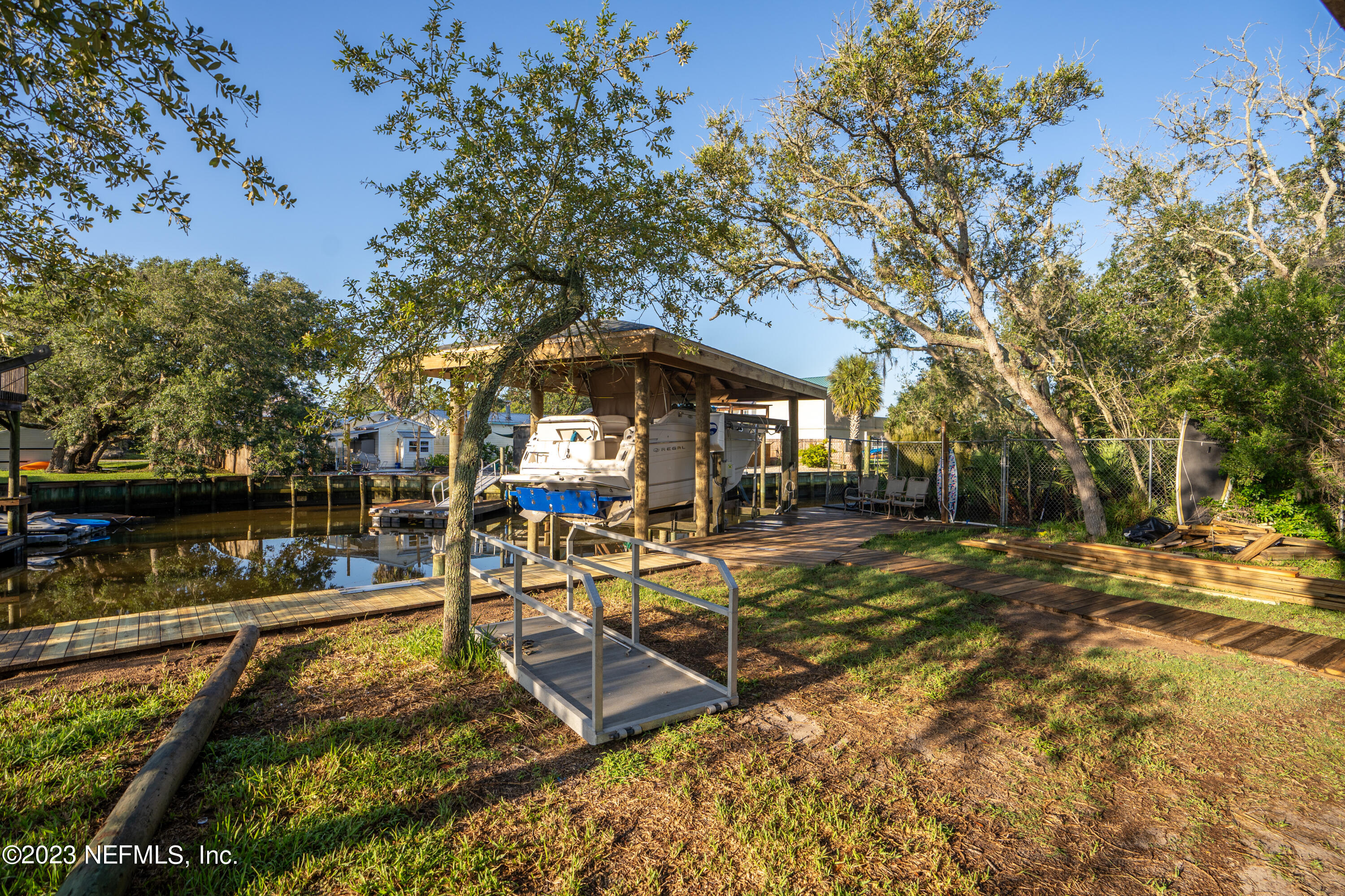 281 Ole Road St. Augustine, FL 32080 - Photo 21 of 61 a view of a swimming pool with a patio