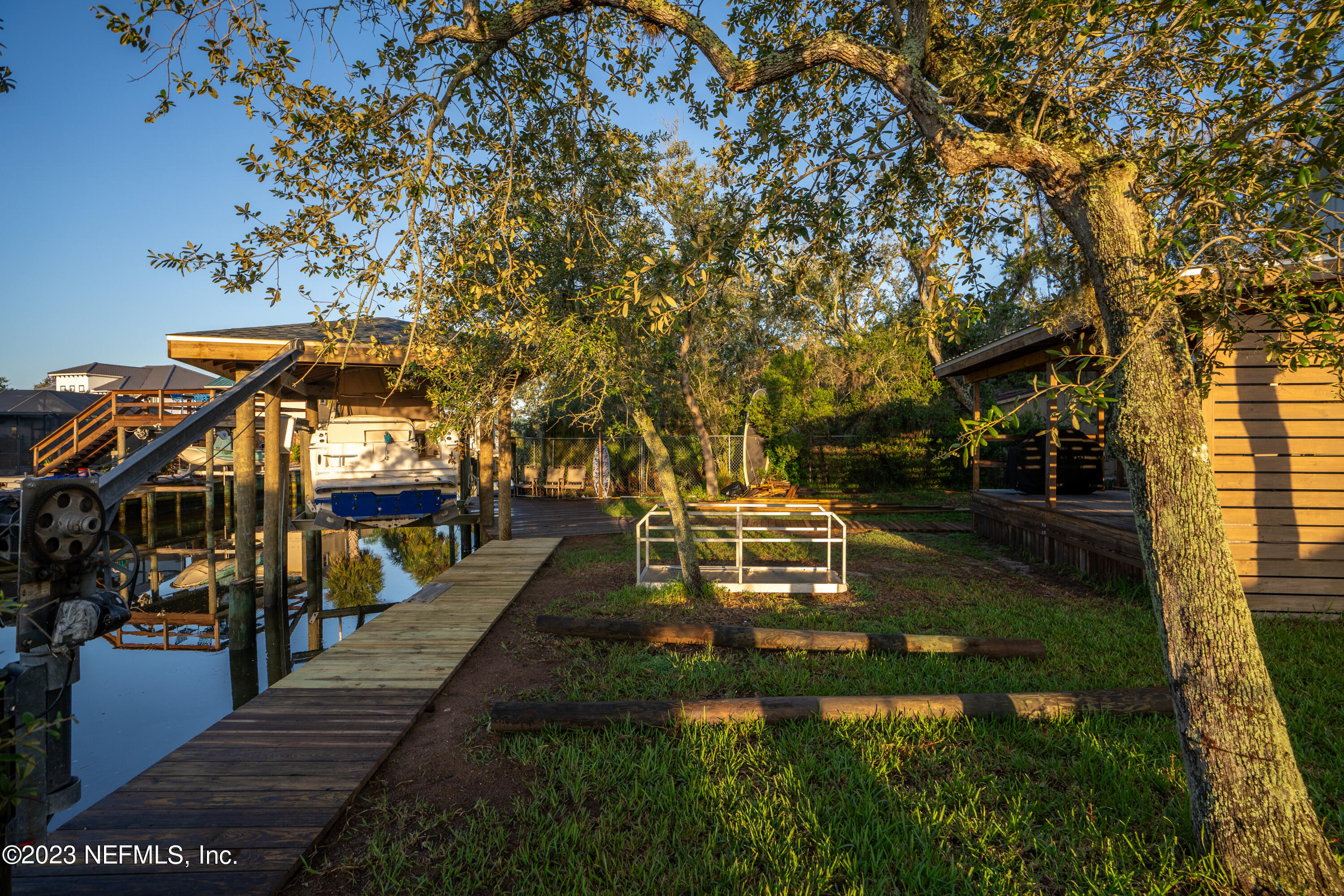 281 Ole Road St. Augustine, FL 32080 - Photo 22 of 61 Boathouse and Canal