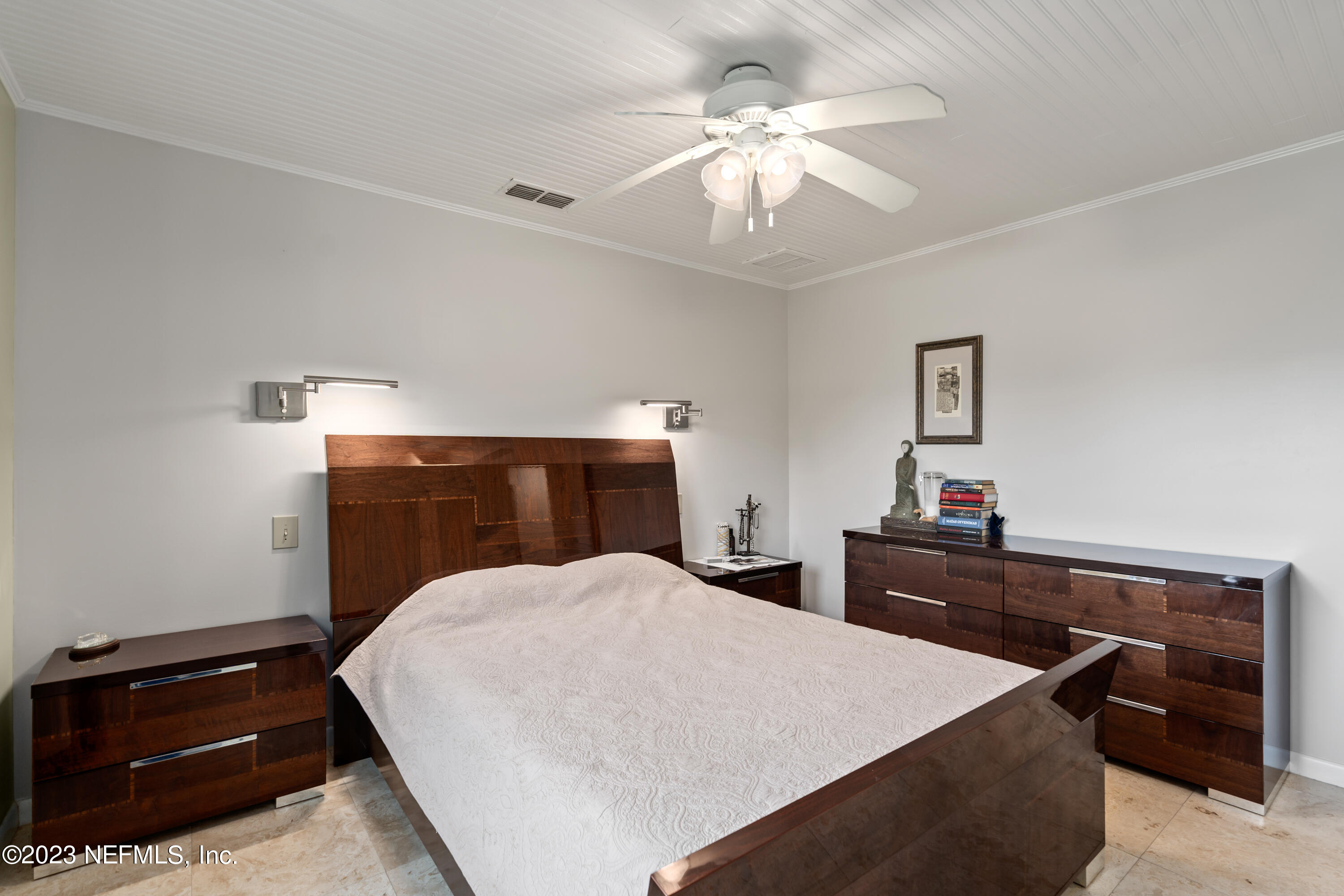 281 Ole Road St. Augustine, FL 32080 - Photo 46 of 61 a bedroom with a bed and a dresser