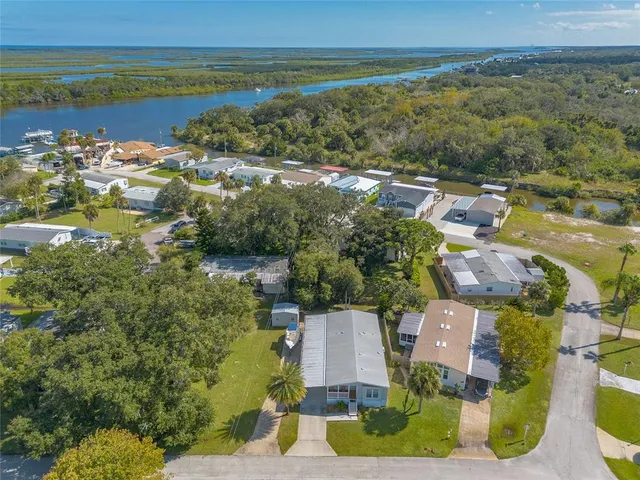 a view of a city with an ocean view