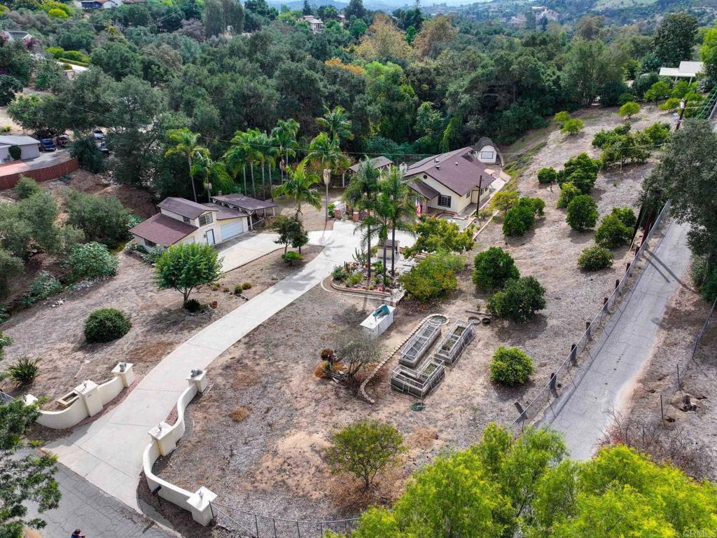 2573 Los Alisos South Fallbrook, CA 92028 - Photo 48 of 70 an aerial view of a house with a yard