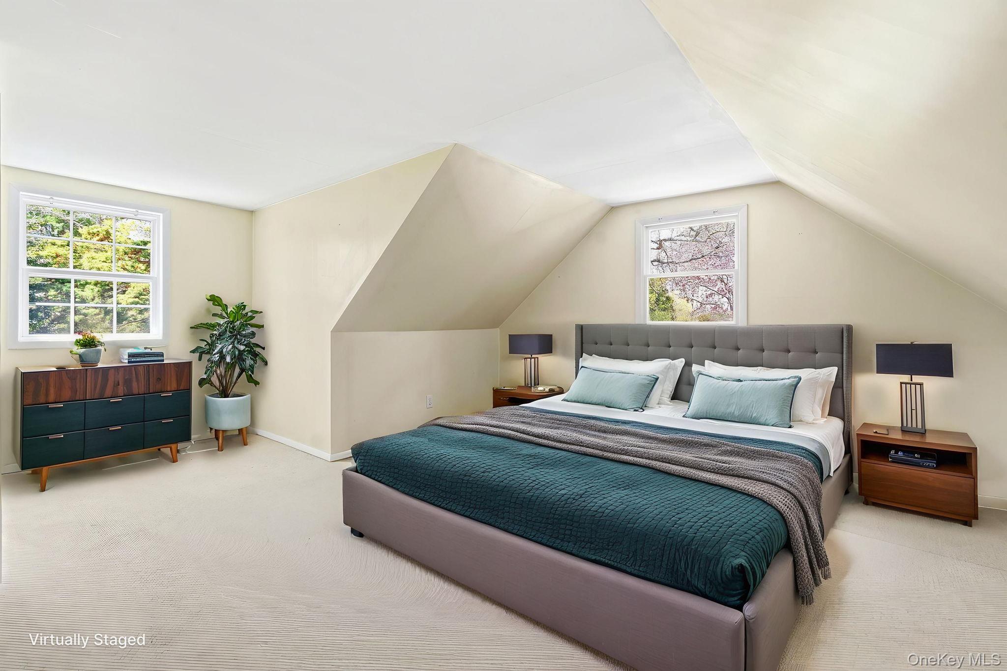 9 White Birch Lane Remsenburg, NY 11960 - Photo 11 of 20 Second story bedroom virtually staged.