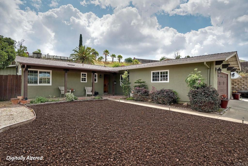 13833 Los Coches Road East El Cajon, CA 92021 - Photo 3 of 38 Brown mulch digitally added