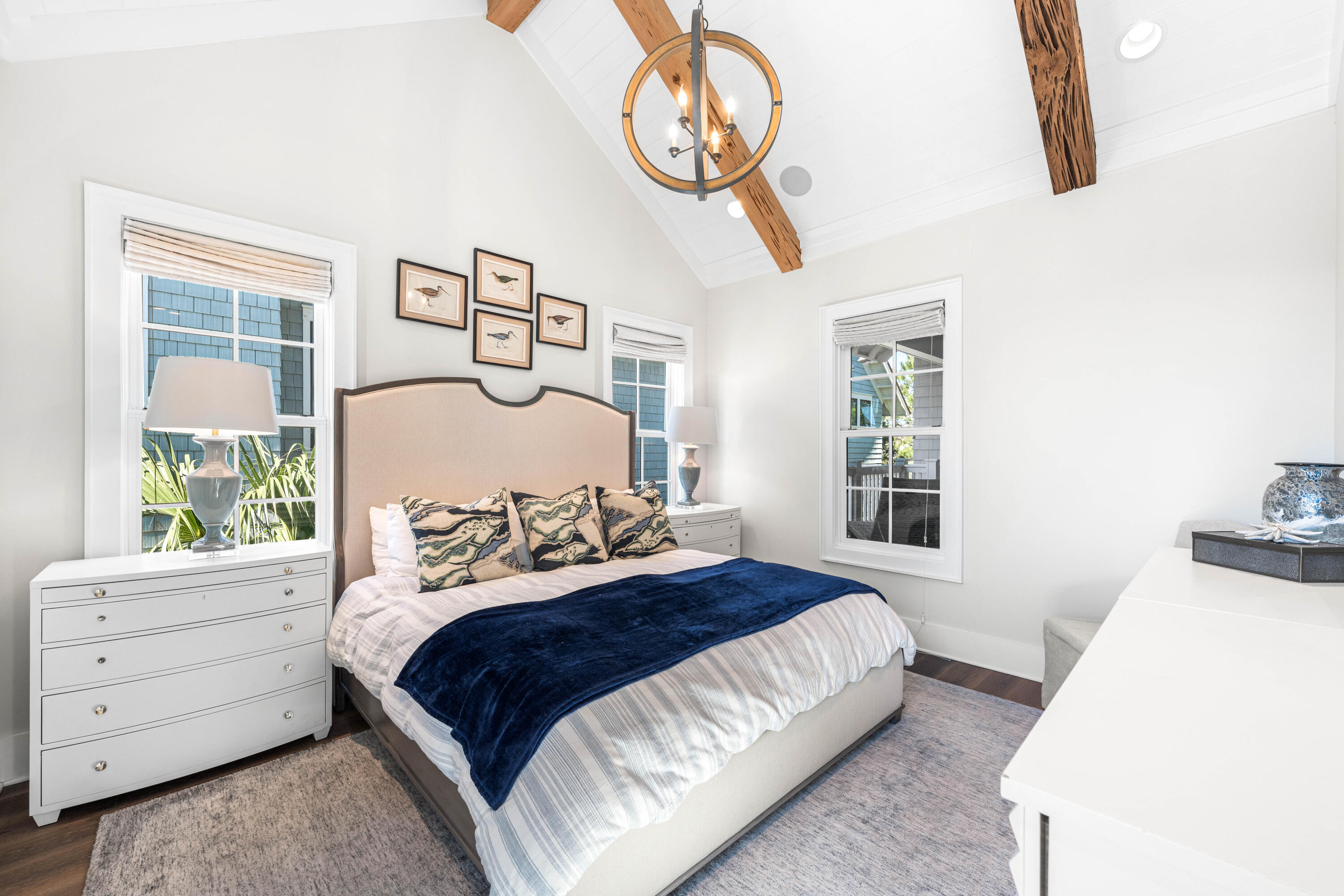 41 Compass Point Way Watersound, FL 32461 - Photo 29 of 66 a bedroom with a bed and a window