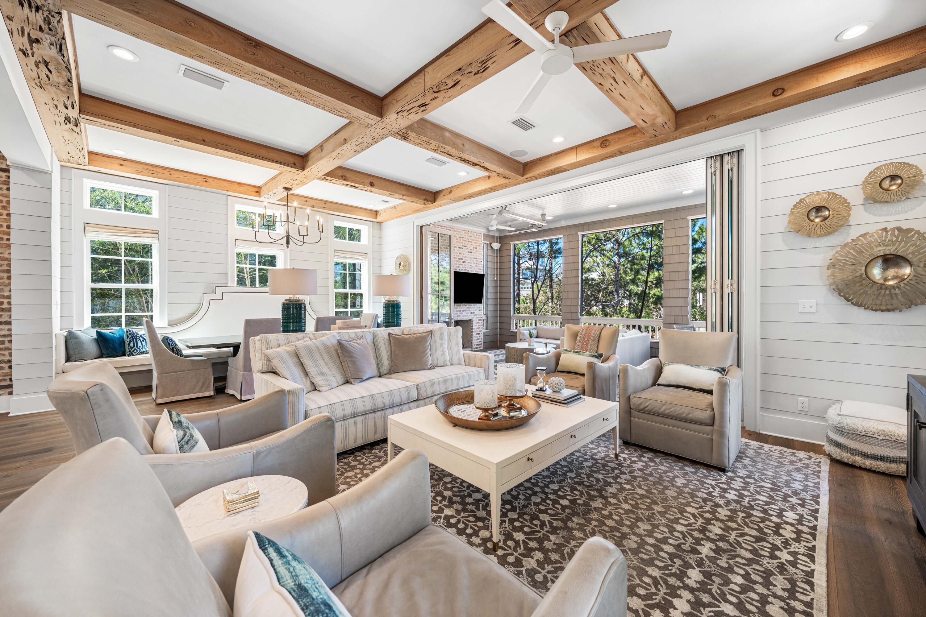 41 Compass Point Way Watersound, FL 32461 - Photo 4 of 75 a living room with furniture and a large window