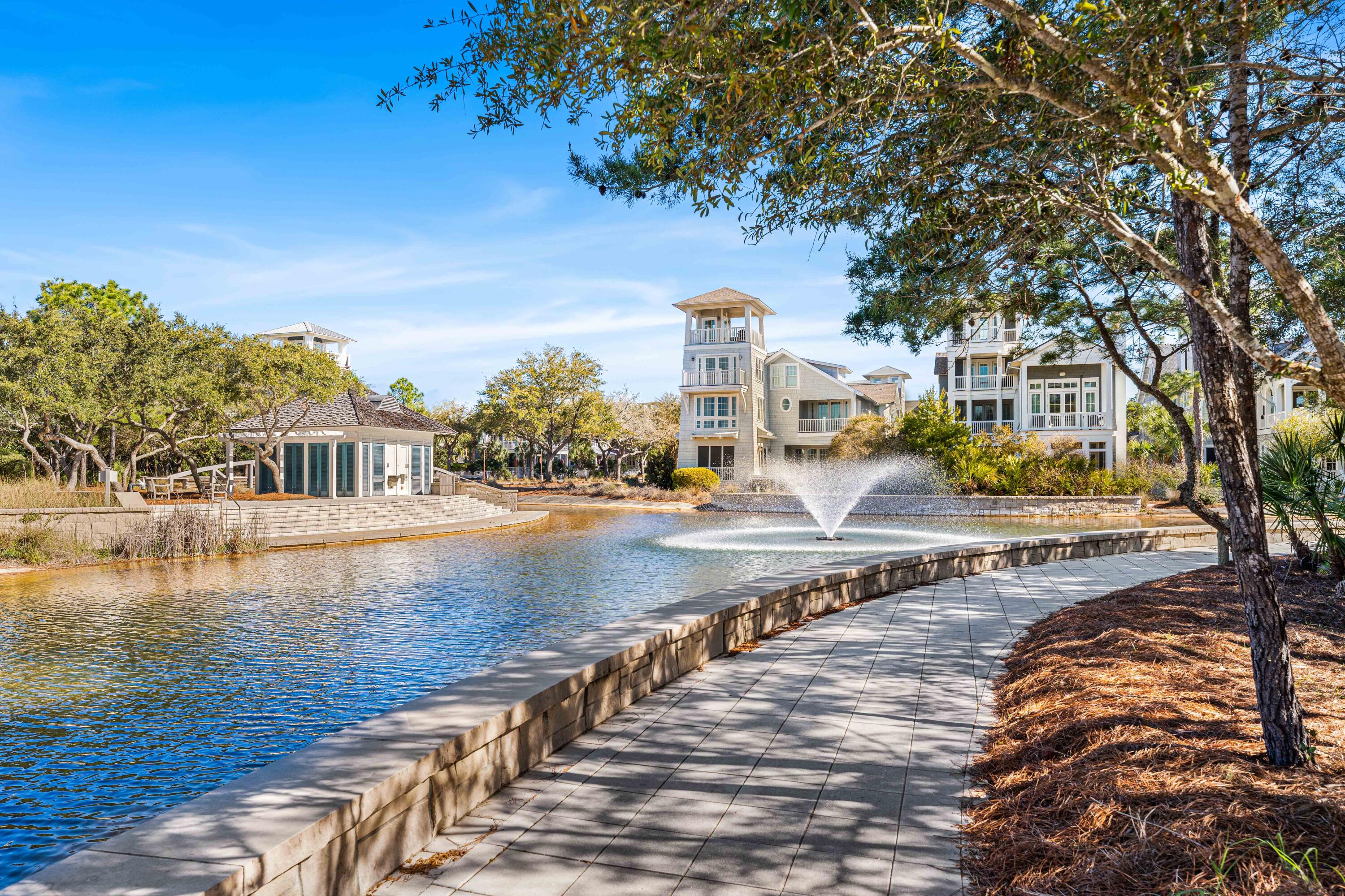 41 Compass Point Way Watersound, FL 32461 - Photo 60 of 66 a view of a swimming pool with an outdoor seating