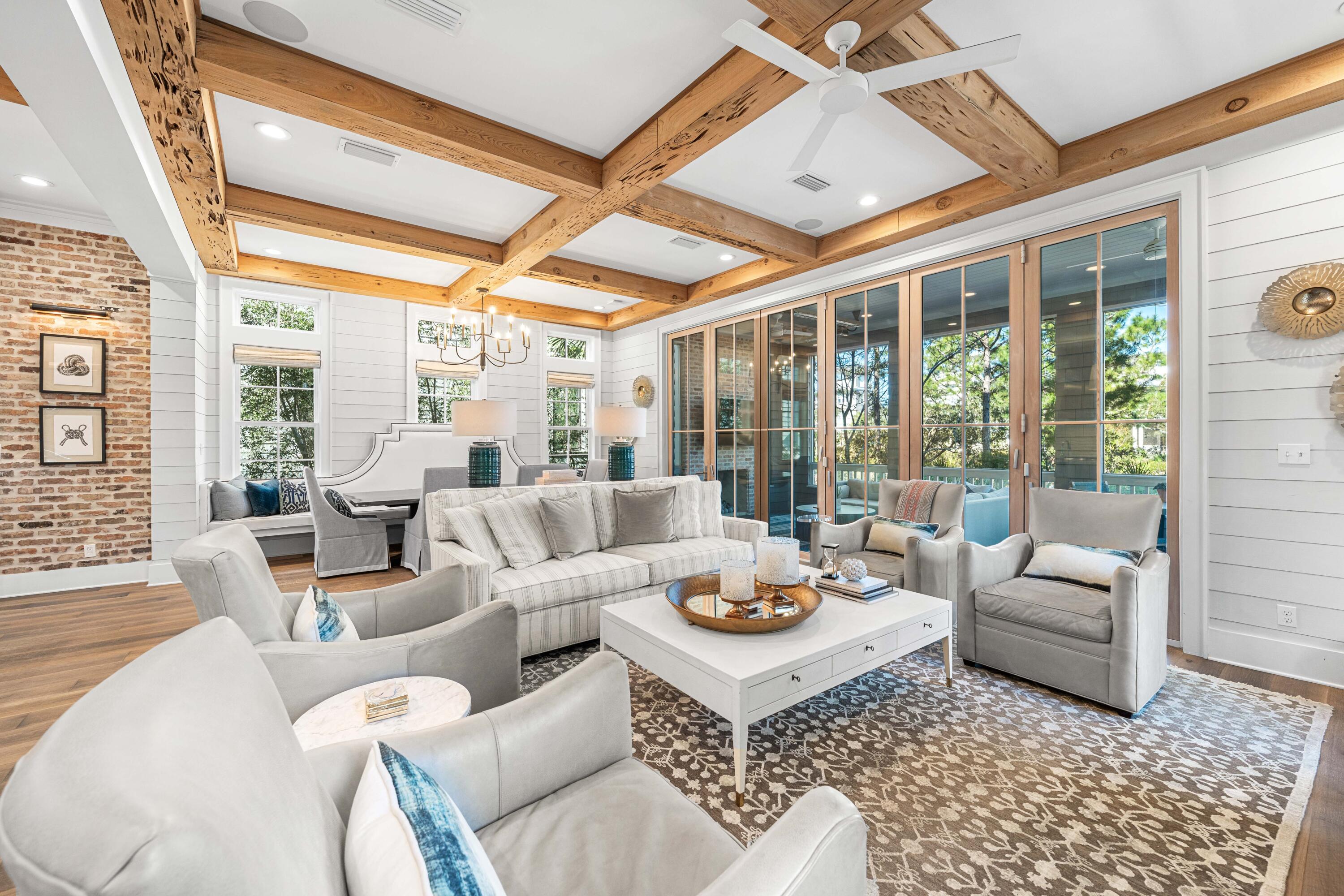 41 Compass Point Way Watersound, FL 32461 - Photo 6 of 75 a living room with furniture and a large window