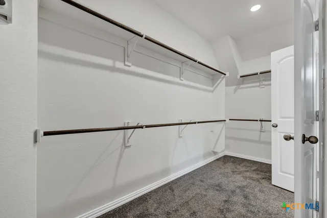 a view of walk in closet