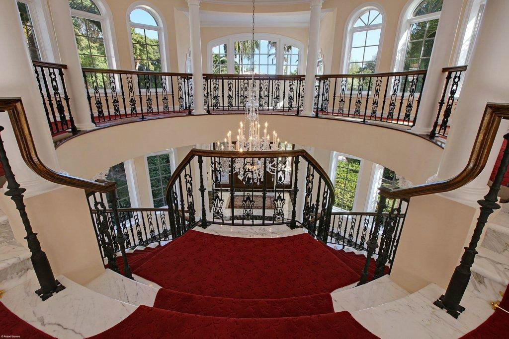 410 South Beach Road Hobe Sound, FL 33455 - Photo 23 of 36 Staircase looking down