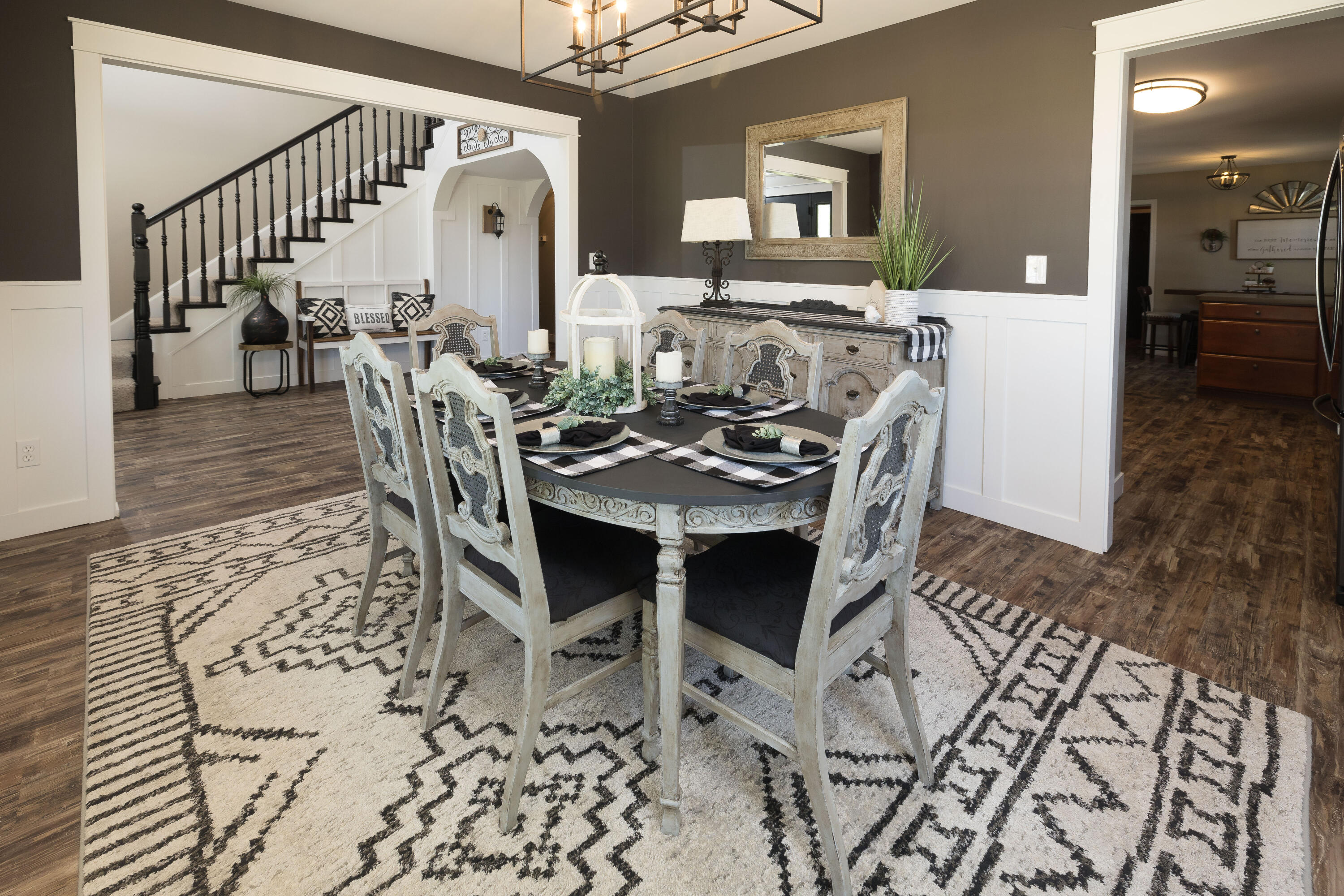 1601 East Amsler Road Rensselaer, IN 47978 - Photo 15 of 70 a view of a dining room with furniture