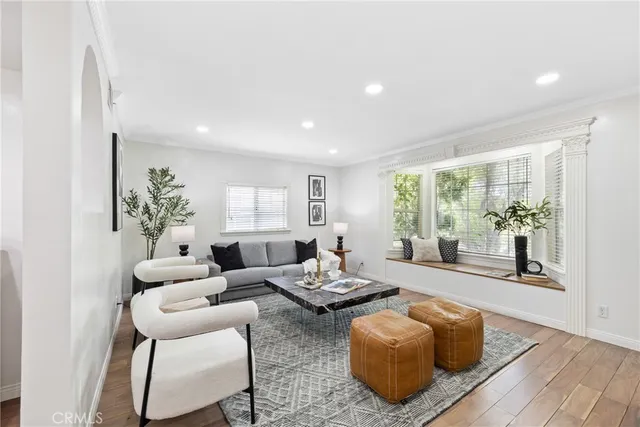 a outdoor space with furniture