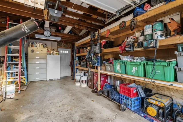 a view of storage and utility room