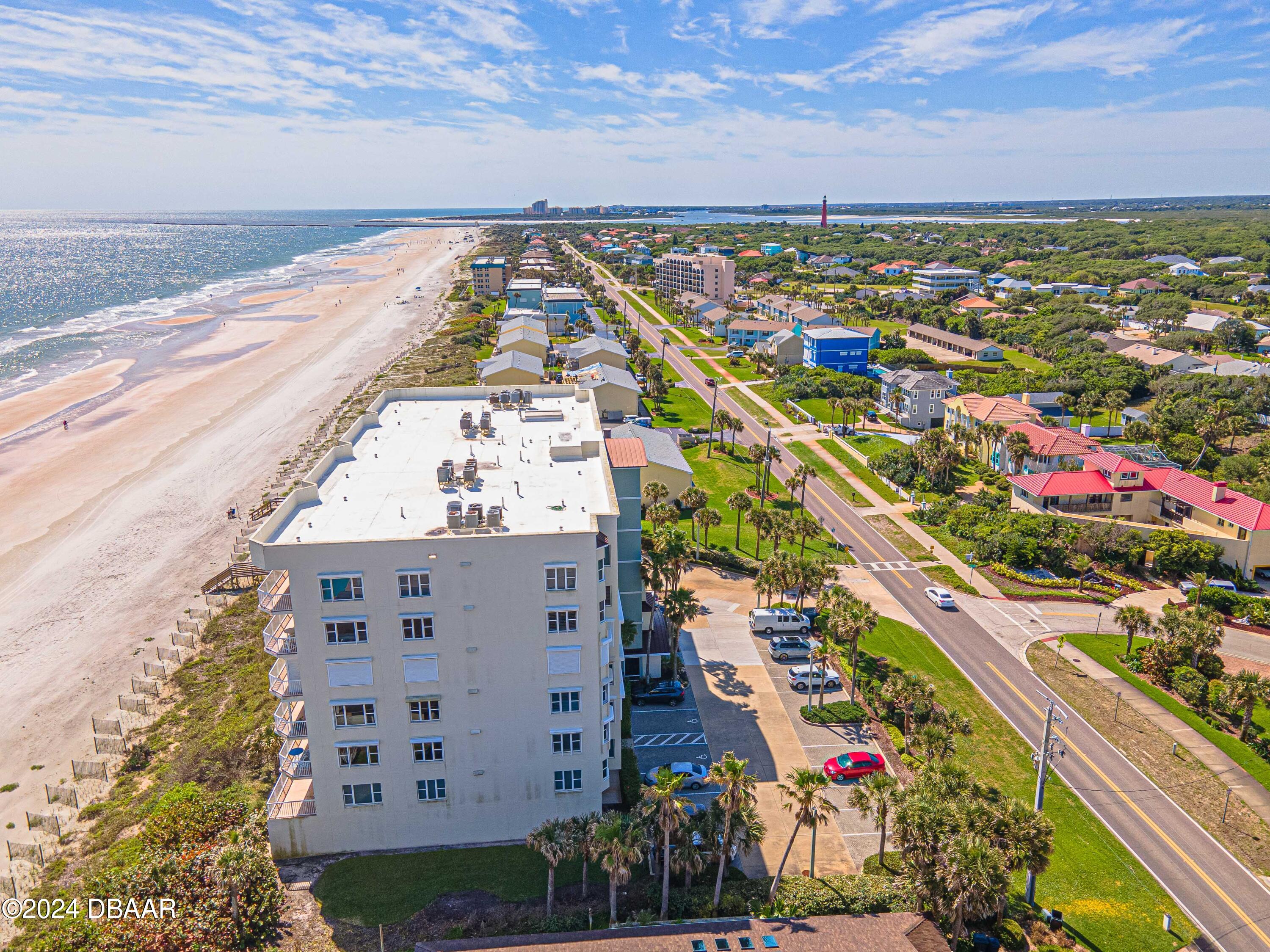 4767 South Atlantic Avenue, Unit 204 Ponce Inlet, FL 32127 - Photo 25 of 26 an aerial view of a city