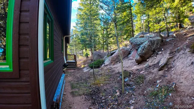 a view of a corridor