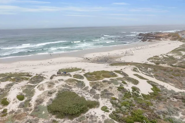 a view of ocean view with beach
