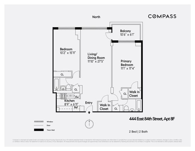 $1,290,000 | 444 East 84th Street, Unit 8F | Upper East Side