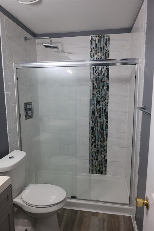 1714 Elm Street Anna, TX 75409 - Photo 21 of 27 a bathroom with a shower and a toilet