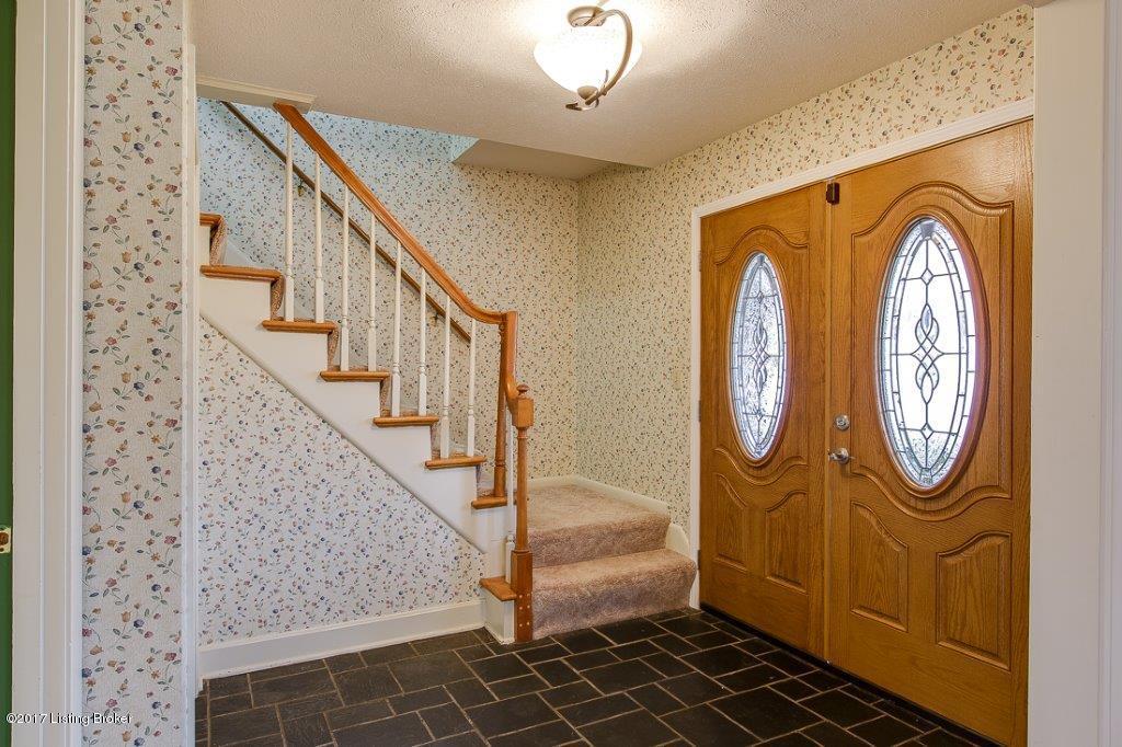 Spacious entry hall