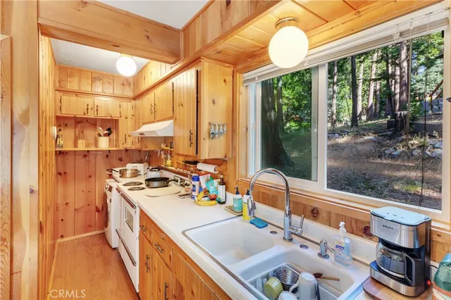 a very nice looking room with a large window