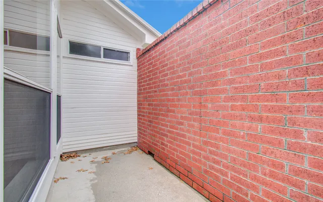 a view of a small space