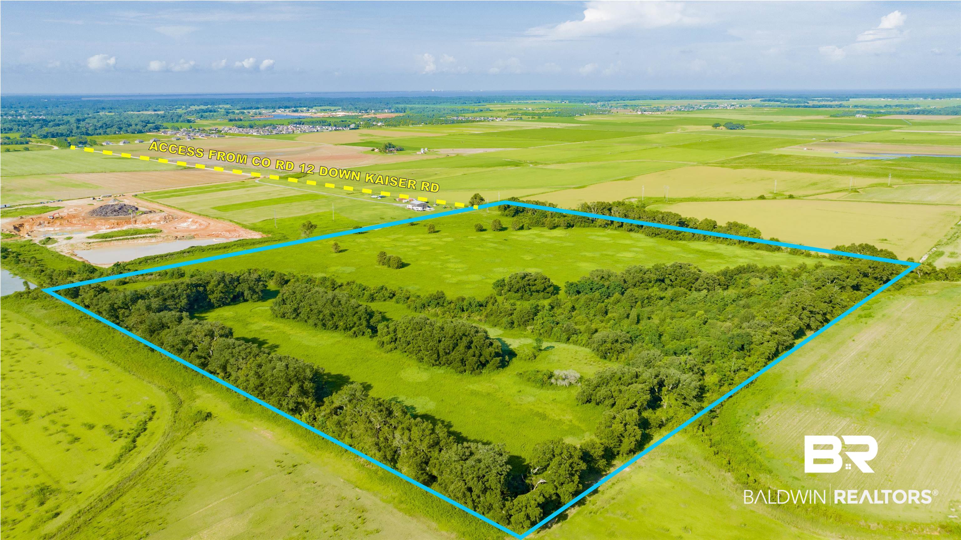Roy Waters Road Foley, AL 36535 - Photo 8 of 11 Drone / aerial view with a rural view