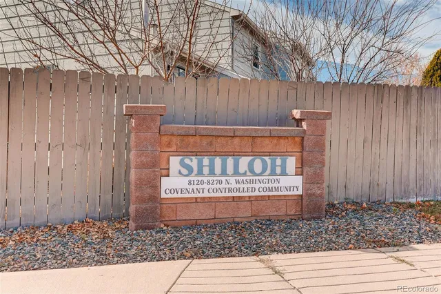 a sign on the side of a building