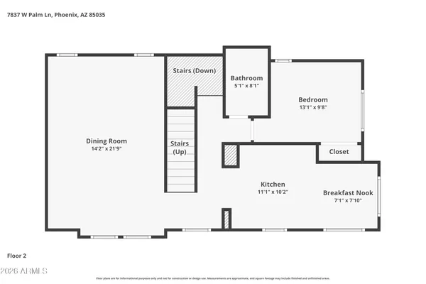 $329,000 | 7837 West Palm Lane, Phoenix, AZ 85035