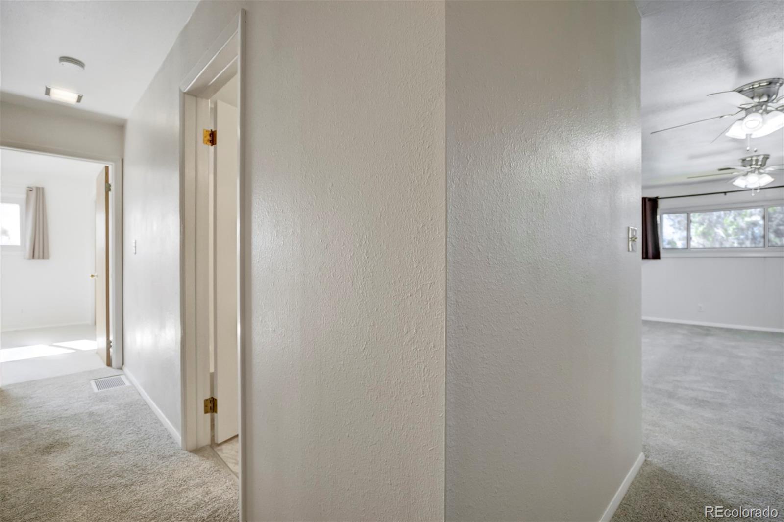 1284 Thompson Street Limon, CO 80828 - Photo 14 of 49 a view of a hallway with front door