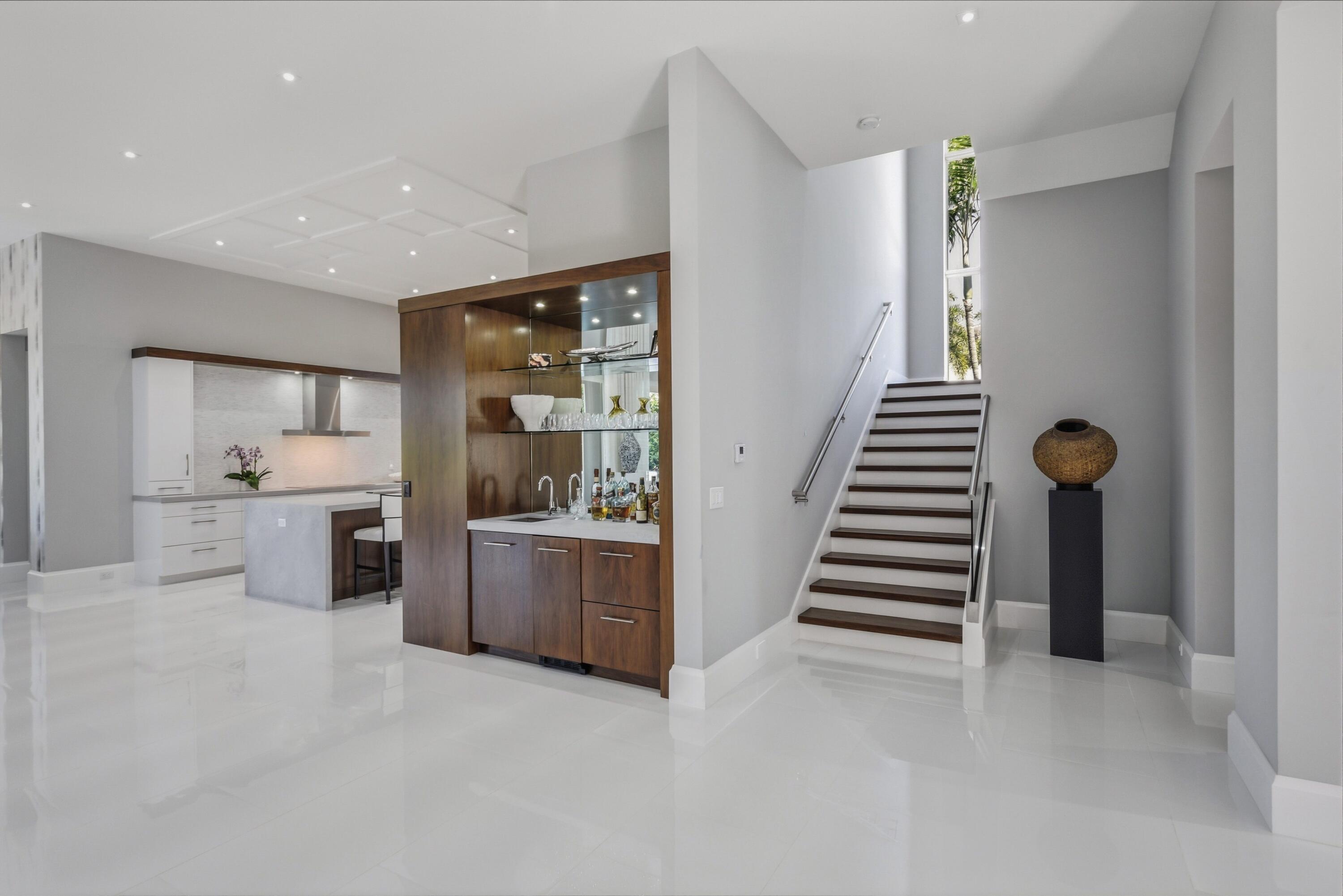 17661 Scarsdale Way Boca Raton, FL 33496 - Photo 11 of 121 kitchen/staircase