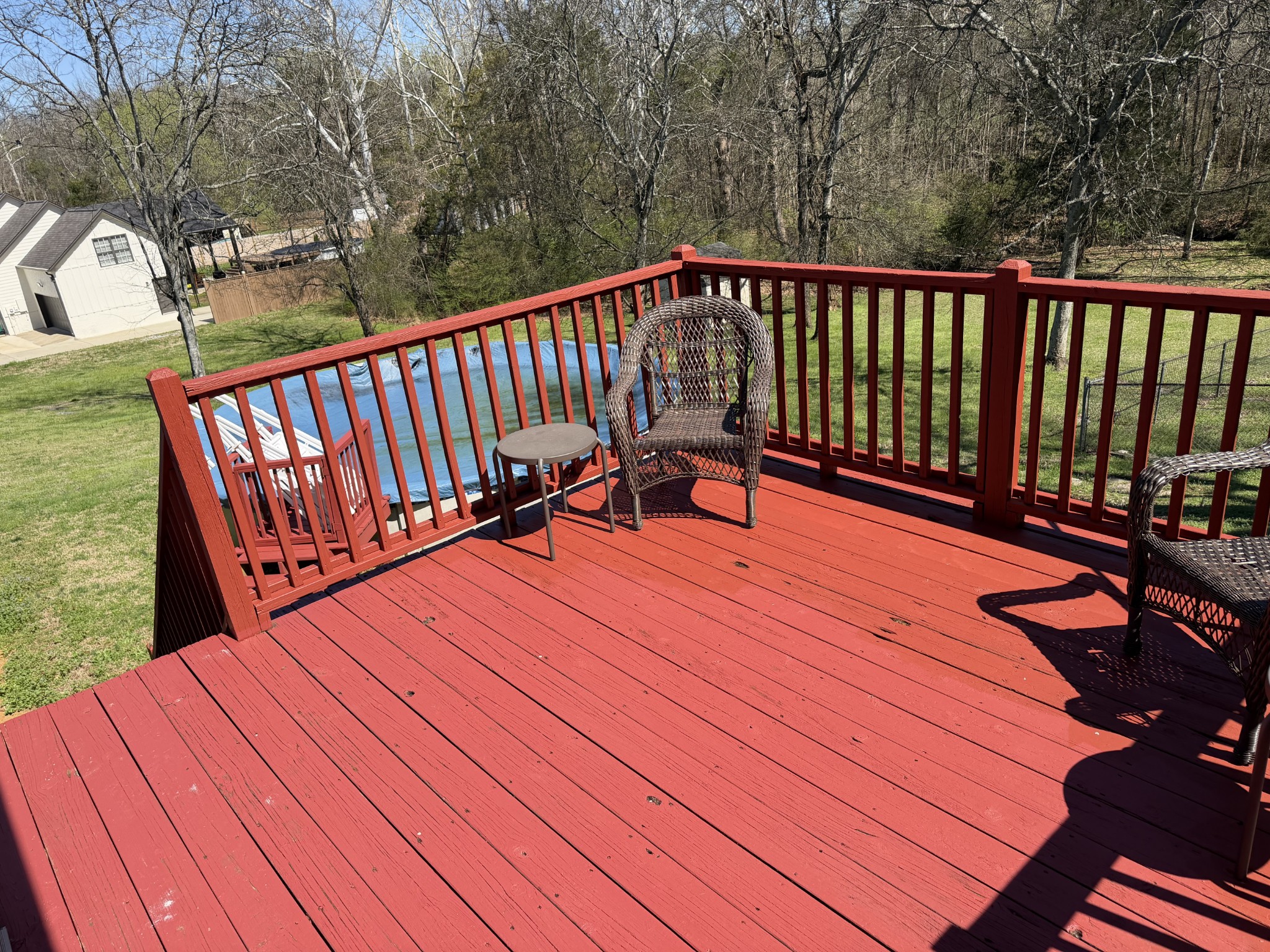 528 Windy Road Mount Juliet, TN 37122 - Photo 11 of 14 a balcony with wooden floor and outdoor space