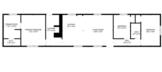 $1,400 | 663 East Bayou Road, Belle Chasse, LA 70037