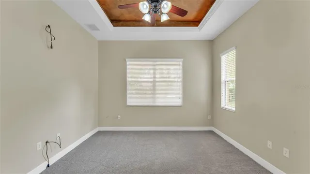 a bathroom with a glass door shower