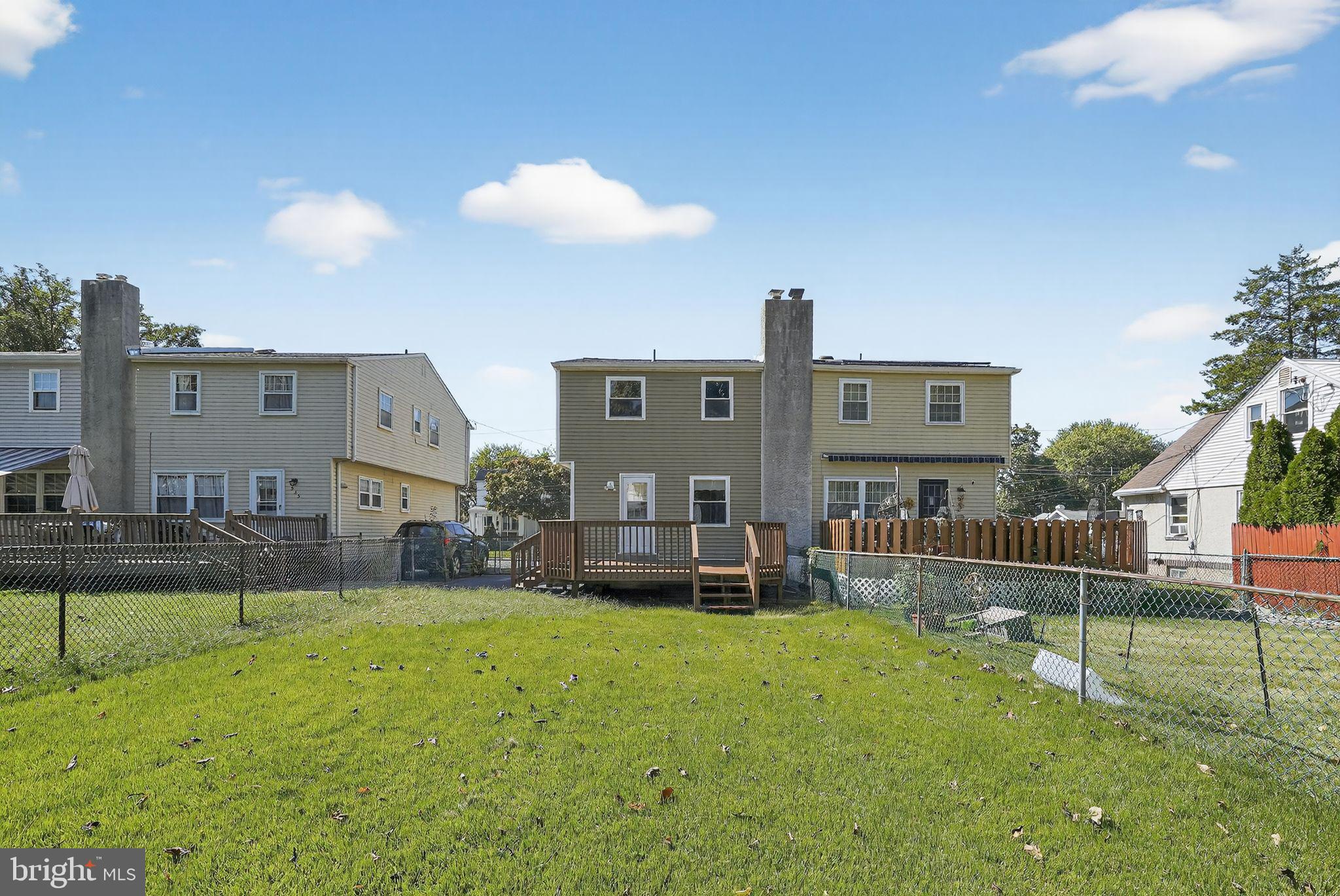 533 Crotzer Avenue Folcroft, PA 19032 - Photo 29 of 30 a view of a house with backyard and porch