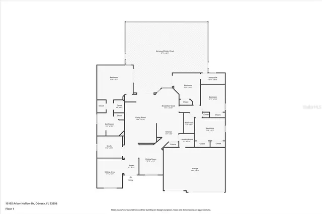a picture of floor plan