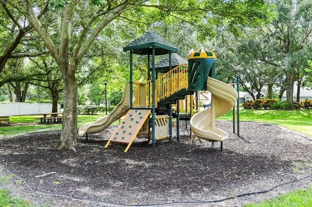 a view of outdoor space with garden