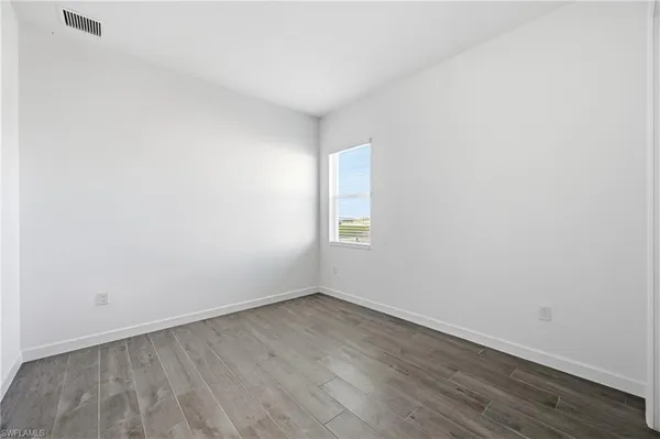 wooden floor in an empty room
