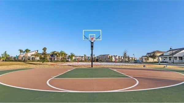 a view of a tennis court