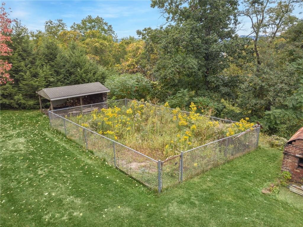 1020 Monaca Road Monaca, PA 15061 - Photo 17 of 25 This fenced section was once used as an amazing garden. Would be great space for the pups, too!
