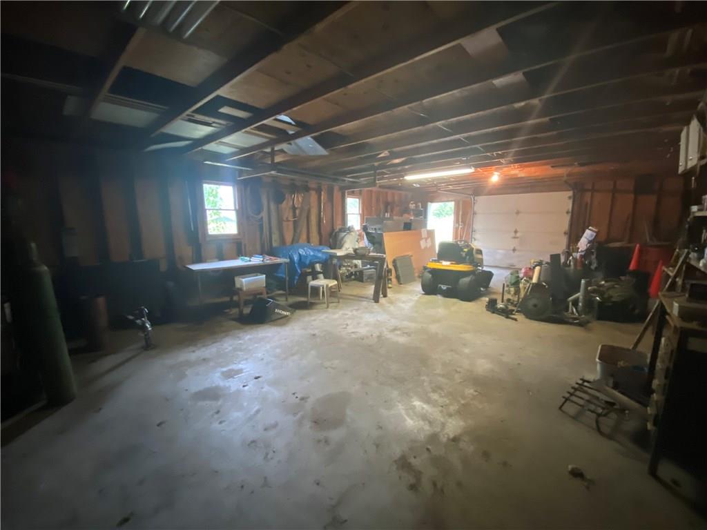 1020 Monaca Road Monaca, PA 15061 - Photo 19 of 25 Top level of the outbuilding... garage space...workshop....storage... this one has it all!