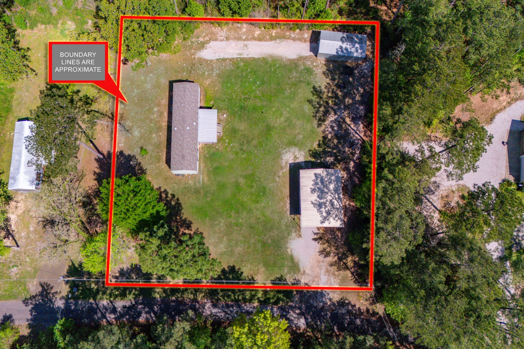 275 Bryan Street Zavalla, TX 75980 - Photo 2 of 24 an aerial view of a sign board