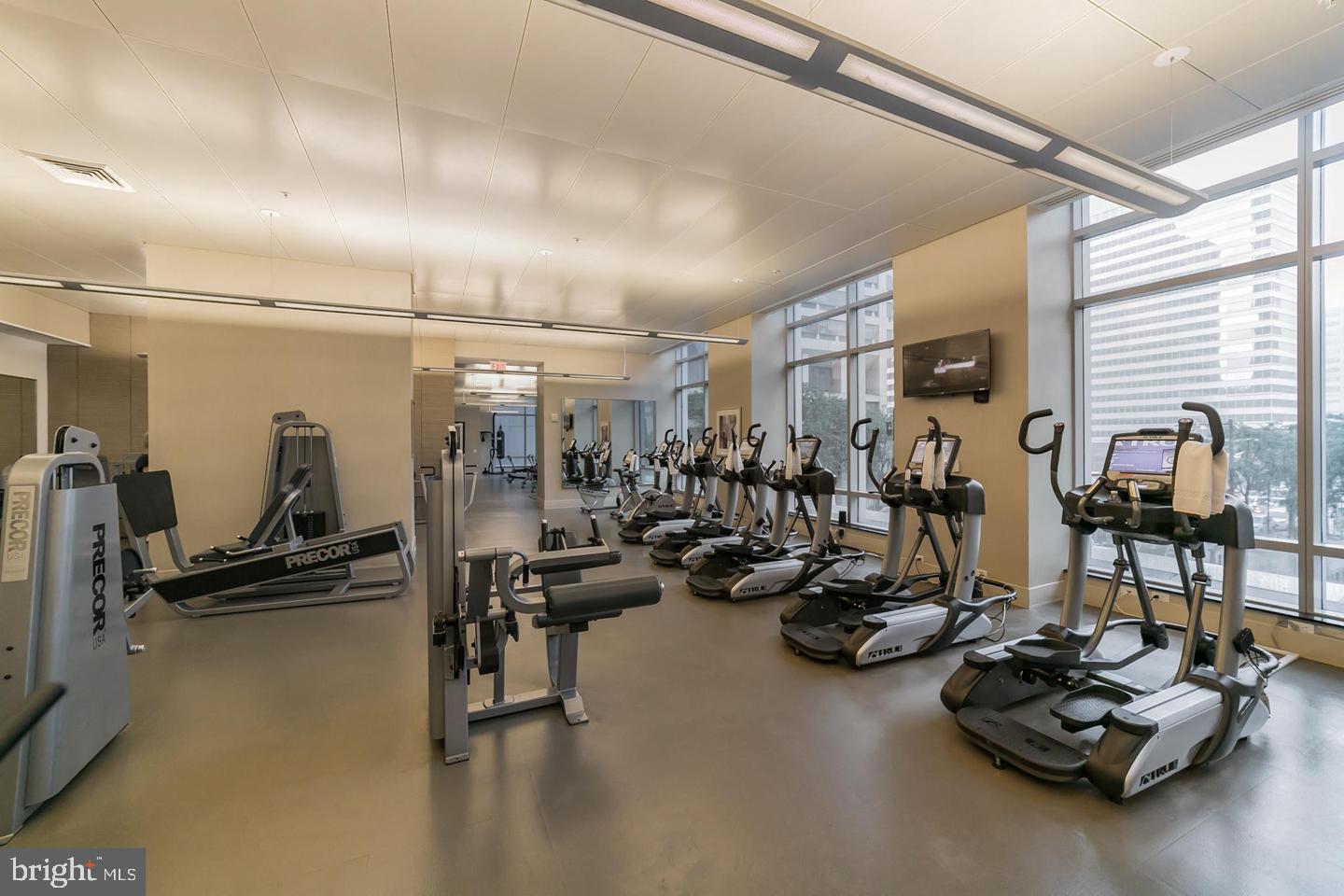 1414 South Penn Square, Unit 45A Philadelphia, PA 19102 - Photo 8 of 23 a view of a room with gym equipment
