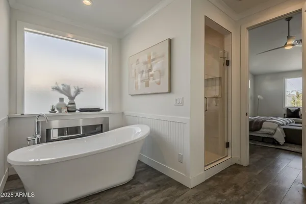 swimming pool view with a outdoor seating space